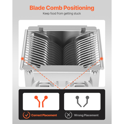 Μηχάνημα κοπής κρέατος VEVOR Λεπίδα 7 mm από ανοξείδωτο χάλυβα για SJY-DQ90 Meat Slider