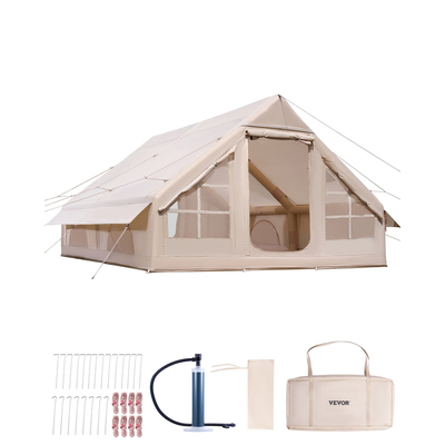 Φουσκωτή σκηνή VEVOR για Κάμπινγκ 5-8 Άτομα Glamping Σκηνή με Αντλία Εύκολη ρύθμιση