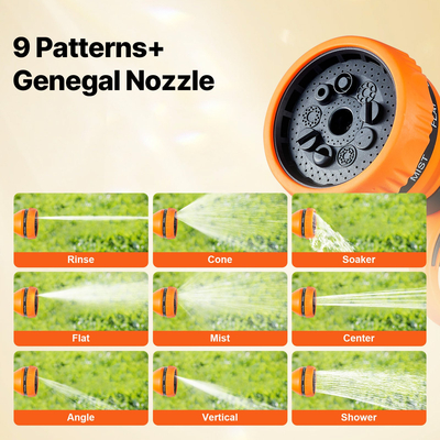 Πτυσσόμενο καρούλι εύκαμπτου σωλήνα κήπου VEVOR 1/2 ίντσας x 131,23 πόδια Επιτοίχιο καρούλι σωλήνα