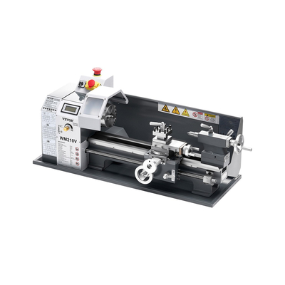 VEVOR Μεταλλικός Τόρνος 8 x 16 σε 550W Μηχάνημα Τόρνου Πάγκου 0-2500RPM Μεταβλητή ταχύτητα