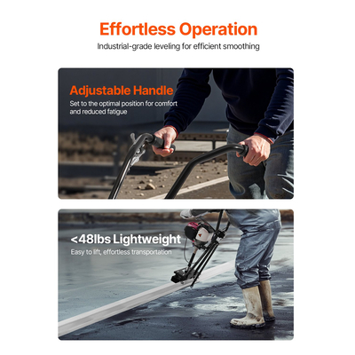 VEVOR 4-χρονος ηλεκτρικός σοβάς σκυροδέματος, τσιμεντόστρωση, λεπίδα 4 ποδιών