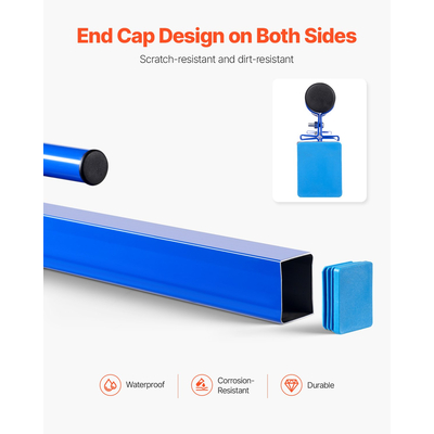 VEVOR Concrete Screed 48 in Concrete Leveling Tool με αποσπώμενο σφιγκτήρα λαβής