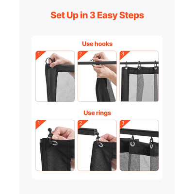 Ανταλλακτικό πλέγμα VEVOR για κιόσκι 10x10x 6,5 ft, μόνο δίχτυ