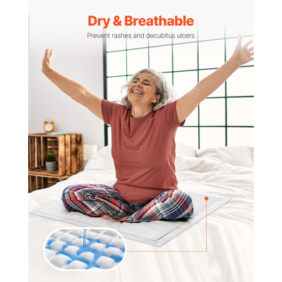 VEVOR Υποστρώματα μιας χρήσης 24" x 36" Επιθέματα για ακράτεια 70-συσκευασία Ενούρηση κρεβατιού