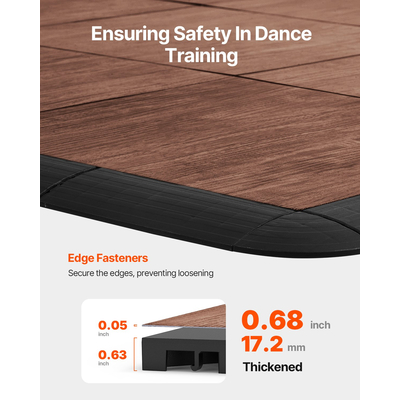 Σετ δαπέδου γυμναστικής 9 τμχ Πλακάκια από καουτσούκ παζλ Interlocking PP+PVC