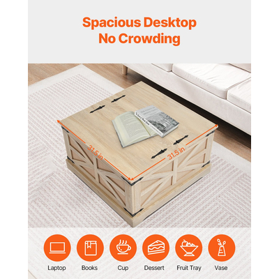 Τραπεζάκι σαλονιού VEVOR Rattan Ορθογώνιο Τραπέζι σαλονιού Rattan 2 επιπέδων για σαλόνι