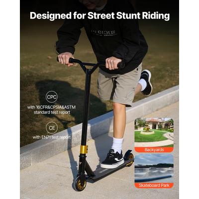 VEVOR Stunt Scooter Street Trick Scooters για παιδιά Ενήλικες Ελαφρύ κατάστρωμα