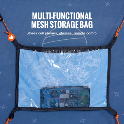 VEVOR 2 Doors Bed Tent Reathable Tent Light Blackout με 0,33 σε πόλους ινών