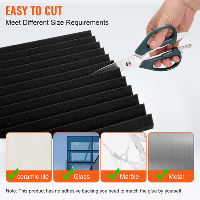 VEVOR Acoustic Foam Panels 80 Pack 12 x 12 x 1 in για τοίχο και οροφή στούντιο