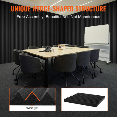 VEVOR Acoustic Foam Panels 80 Pack 12 x 12 x 1 in για τοίχο και οροφή στούντιο