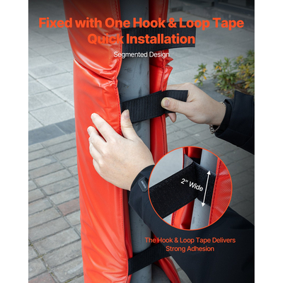 VEVOR 180cm Basketball Pole Pad Durable Padding 5-16 Round 11,5x11,5 Square Pole