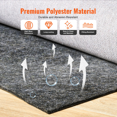 VEVOR Rug Pad Gripper 9&#039; x 12&#039; Protective Carpet Pad 0,47" για όλα τα δάπεδα
