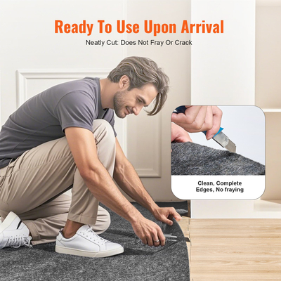 VEVOR Rug Pad Gripper 9&#039; x 12&#039; Protective Carpet Pad 0,47" για όλα τα δάπεδα