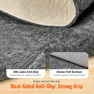 Αντιολισθητική λαβή για χαλιά VEVOR 60,2 x 96 σε χαλάκι πάχους 0,24" για το πάτωμα