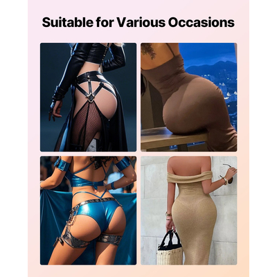 Εσώρουχα σχήματος VEVOR Silicone Butts Hip Enhancer Shapewear for Crossdresser Drag Queen