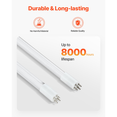 VEVOR 220V 12W UV καθαριστής νερού 1GPM Φίλτρο υπεριώδους καθαριστή νερού