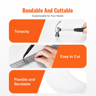 VEVOR 24 Pack Πολυανθρακικά Πάνελ Θερμοκηπίου 2&#039; X 4&#039; X 0,16&#039;&#039; Φύλλα οροφής