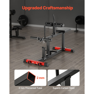 Μηχανή ανύψωσης γαμπών VEVOR με καθιστή θέση, εξοπλισμός άσκησης ποδιών με καθιστή θέση, γυμναστήριο στο σπίτι