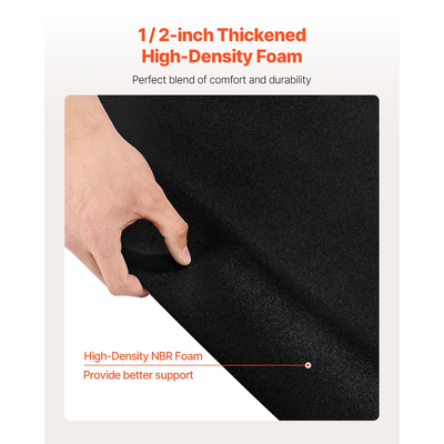 Πατάκι κομμωτηρίου VEVOR για κομμωτήριο 1225 x 1505 mm Εξάγωνο πατάκι κομμωτηρίου πάχους 13mm