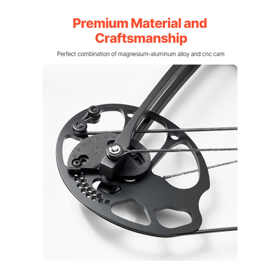 Σετ βέλους δεξιού χεριού VEVOR με σύνθετο τόξο, τοξοβολία, 70 λίβρες, 320 fps, κυνήγι, σκοποβολή