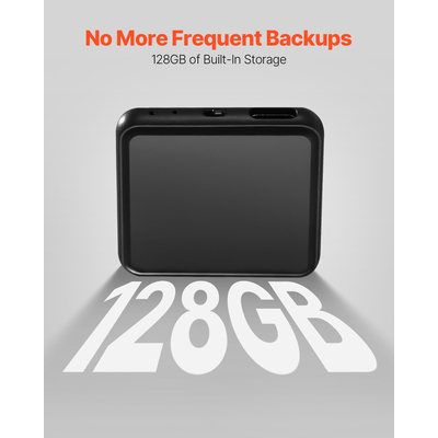 VEVOR Mini Ψηφιακή συσκευή εγγραφής φωνής με μαγνητική εγγραφή