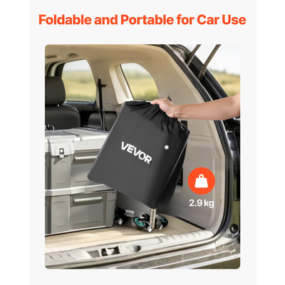 Αδιάβροχη τσάντα μεταφοράς φορτίου VEVOR Hitch 46,65 x 20,08 x 19,69 ίντσες (12 κυβικά πόδια)