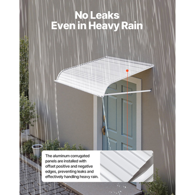 Τέντα VEVOR για πόρτα παραθύρου 40x42 σε κράμα αλουμινίου
