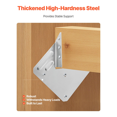 Δεματικά VEVOR Hurricane για δοκούς, εσωτερικό μέγεθος 5,31x1,57x2,48 ίντσες/135x40x63 χιλ. 25 τεμάχια