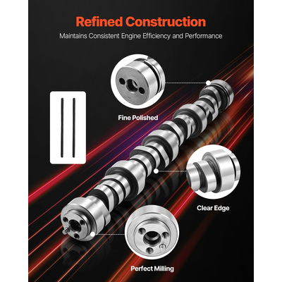 Κιτ εκκεντροφόρου VEVOR LS με φλάντζα χρονισμού, ράβδοι ώθησης 1999-2013 GM Gen3/4 Norris