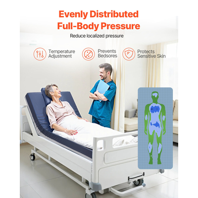 Στρώμα Νοσοκομειακής Ιατρικής Κλίνης VEVOR 6 ιντσών, Αδιάβροχο, Αντιολισθητικό Αφρό 500 λίβρες