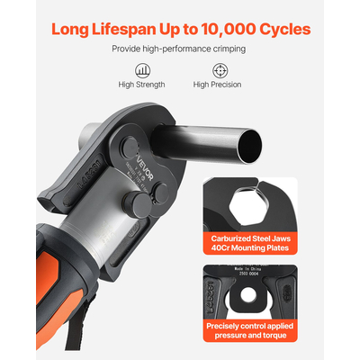 VEVOR V28 Σιαγόνα Πίεσης 28mm Σιαγόνα Πίεσης Κατάλληλη για Σωλήνες από Ανοξείδωτο Χάλυβα Τύπου V