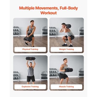 Τσάντα γυμναστικής VEVOR Workout Sandbag βαρέως τύπου για CrossFit και προπόνηση με βάρη