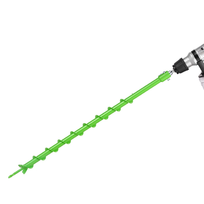 Τρυπάνι VEVOR με τρυπάνι 1,57 x 31,1 ίντσες, εργαλείο φύτευσης με σπειροειδή στύλο