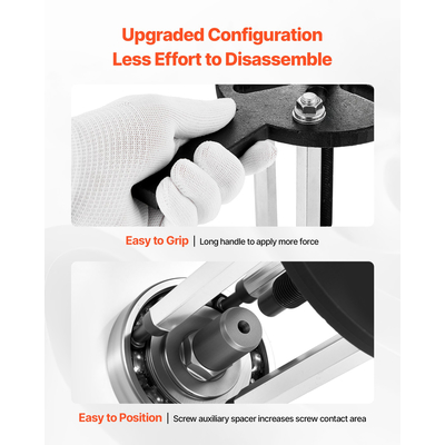 Εξολκέας αποσυναρμολόγησης ρουλεμάν VEVOR 21 σε 1, εργαλείο αφαίρεσης εσωτερικής οπής, εξολκέας 3 σιαγόνων