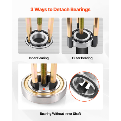 Εξολκέας αποσυναρμολόγησης ρουλεμάν VEVOR 36 σε 1, εργαλείο αφαίρεσης εσωτερικής οπής, εξολκέας 3 σιαγόνων