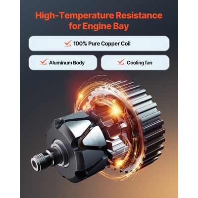 Δυναμό αυτοκινήτου VEVOR για Chevy Silverado 1500 99-04 Saab 9-7x 05-06