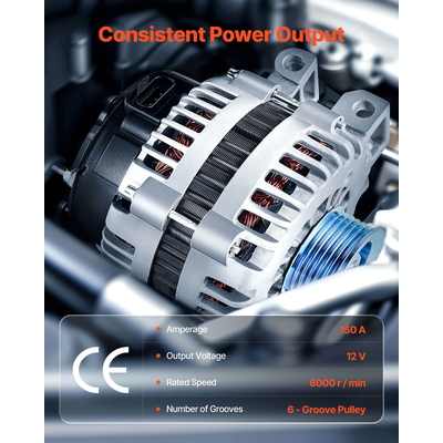 Δυναμό VEVOR για Chevy Trailblazer 4.2L GMC Envoy 4.2L 02-05