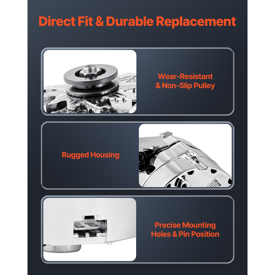 Δυναμό αυτοκινήτου VEVOR για Apollo 4.1L 1973-1974 1978-1979 Century 3.2L