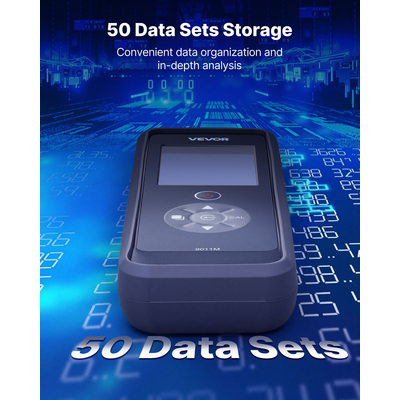 Φορητό κιτ μετρητή διαλυμένου οξυγόνου VEVOR 0,0-20,0 mg/L