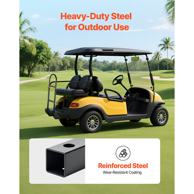 Λαβή πίσω καθίσματος καροτσιού γκολφ VEVOR για τα περισσότερα καροτσάκια γκολφ με μεταλλικές πλάκες στήριξης