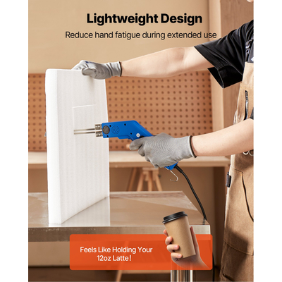 Κόφτης αφρού VEVOR με θερμό μαχαίρι 200W 50℉ - Κιτ ηλεκτρικών εργαλείων κοπής αφρού 500℉