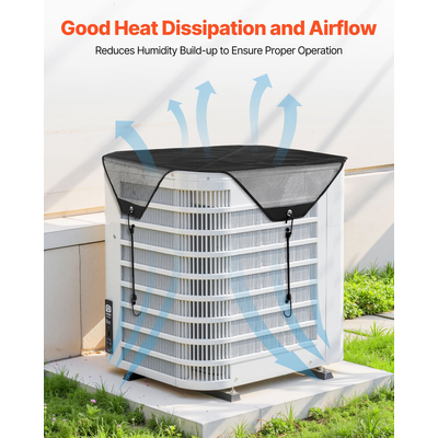 Κάλυμμα κλιματιστικού VEVOR 710x710 mm, ανθεκτικό σε σχίσιμο, για εξωτερικούς χώρους