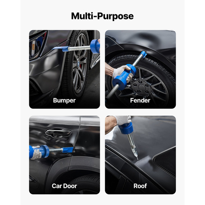 Κιτ εξολκέα βαθουλωμάτων VEVOR, εξολκέας βαθουλωμάτων με συρόμενο σφυρί, σετ επισκευής βαθουλωμάτων αυτοκινήτου 13 λίβρες