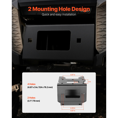 Βάση ρυμούλκησης VEVOR για ρυμουλκούμενο για μοντέλα Polaris Sportsman (2009 και νεότερα)