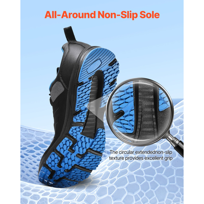 Παπούτσια VEVOR Cross Training για άνδρες με πλάτος M, Ηνωμένο Βασίλειο, μέγεθος 9, φαρδιά δάχτυλα, μαύρα