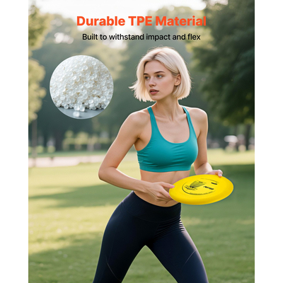 Σετ Disc Golf VEVOR, 12 τεμάχια ιπτάμενοι δίσκοι για αρχάριους, Σετ εκκίνησης Disc Golf, με Putter, Μεσαίας εμβέλειας, Driver, Συμπεριλαμβανομένου μίνι μαρκαδόρου, Φορητό σακίδιο πλάτης, για εξωτερική αυλή, γκαζόν, παραλία και πάρκο