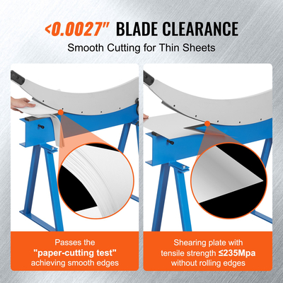 Χειροκίνητο ψαλίδι πλάκας VEVOR 800mm για επεξεργασία μεταλλικών φύλλων, κόφτης πάγκου με υλικό Q235, για χειροτεχνίες από χοντρό χάλυβα, μηχανή πρέσας ρολού βαρέως τύπου για κατασκευαστές, λάτρεις του DIY