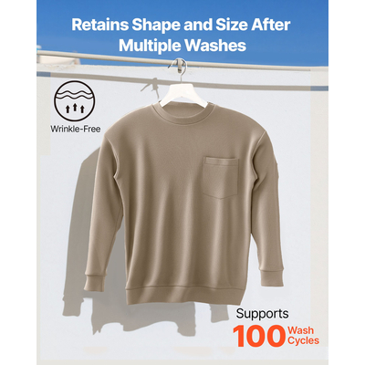 Πουκάμισα VEVOR FR, Ανθεκτικά στη Φλόγα Μακρυμάνικα Ρούχα Ελαφρύ 7 oz Αναπνεύσιμο Βαμβάκι, Ανδρικό Πουκάμισο Εργασίας με Προ-Συρρίκνωση και Τσέπη, για Συγκολλητές, Ηλεκτρολόγους, Γκρι L