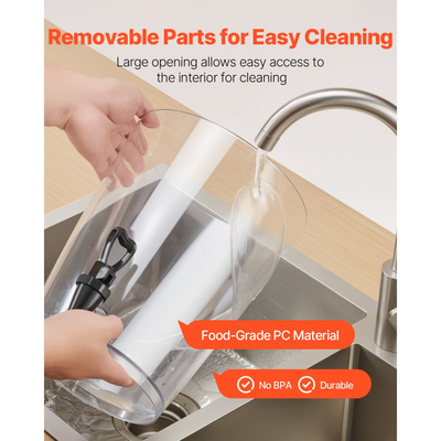 Διανομέας ποτών VEVOR, Διανομέας ποτών 8 λίτρων για πάρτι, Διανομείς χυμών από ανοξείδωτο ατσάλι + πλαστικό με θάλαμο πάγου με βρύση, Διανομείς νερού με παγωμένο τσάι, λεμονάδα και χυμό, για εστιατόρια, ξενοδοχεία