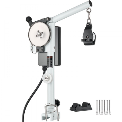 Εξολκέας κάδου VEVOR, 12V DC 1200W, Βαρούλκο με κάδο ανύψωσης 90 kg, Ταχύτητα κάδου 35 m/min, Περιστροφή 360° & Ανθεκτικό στη διάβρωση, Εξολκέας κάδου για καβούρια, γαρίδες και αστακούς